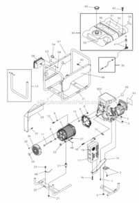 Part Location Diagram of 198509GS Briggs and Stratton Decal